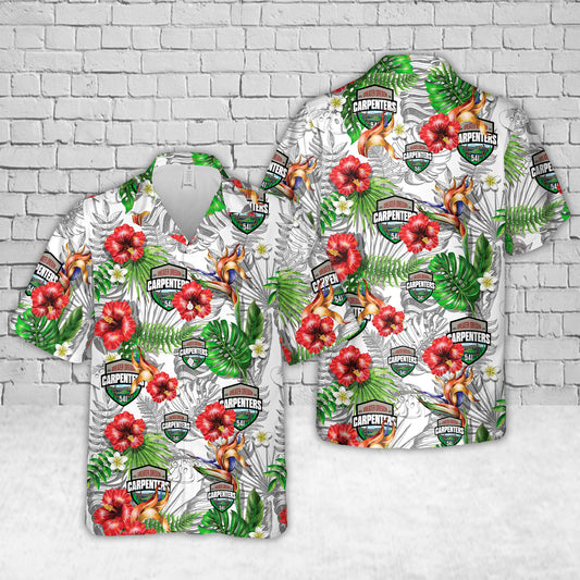 Carpenters Local 541 Hawaiian Shirt