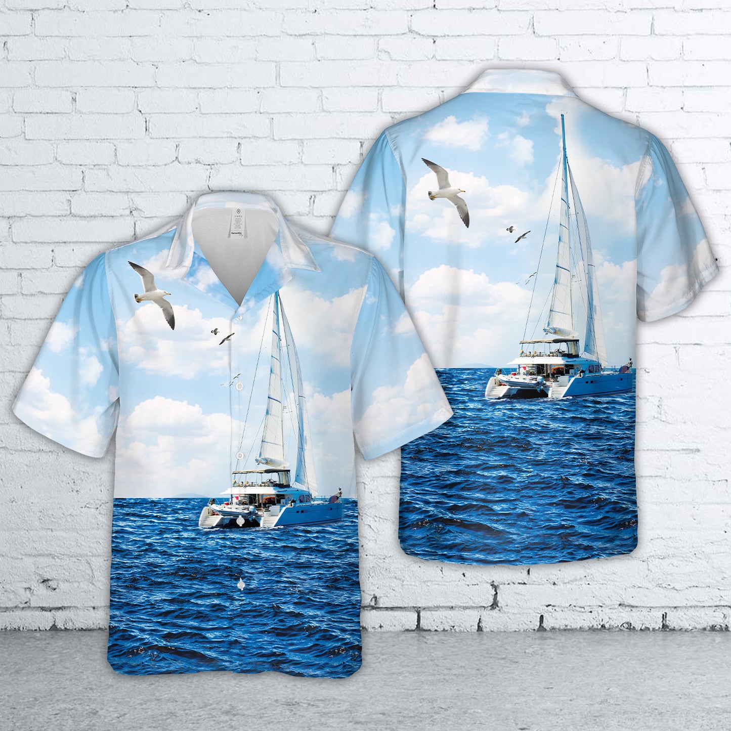 Catamaran Lagoon 560 Hawaiian Shirt