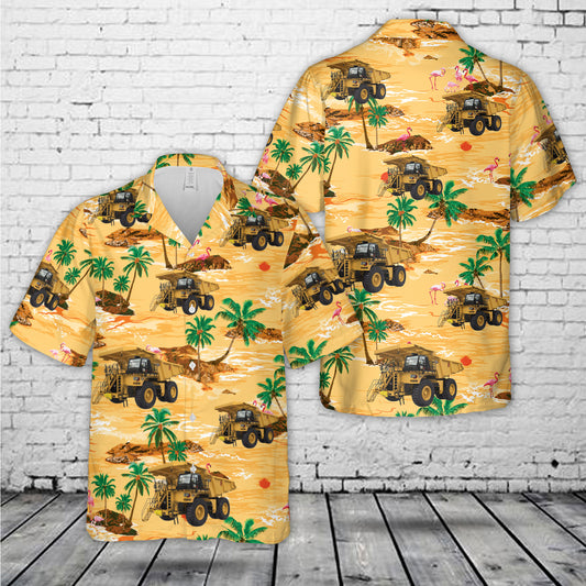 Caterpillar 785 Mining Trucks Hawaiian Shirt