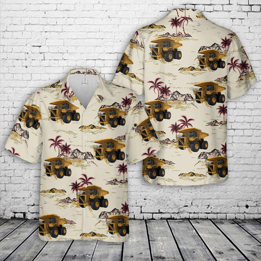 Caterpillar 796 AC Mining Trucks Hawaiian Shirt
