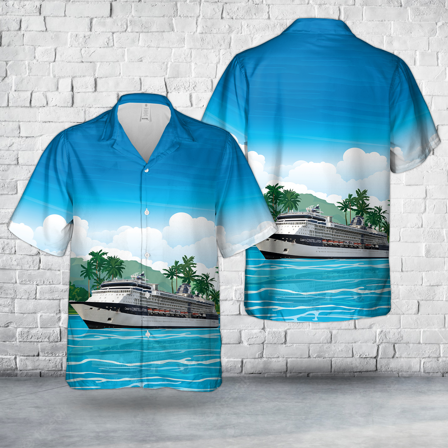 Celebrity Cruises Celebrity Constellation Hawaiian Shirt