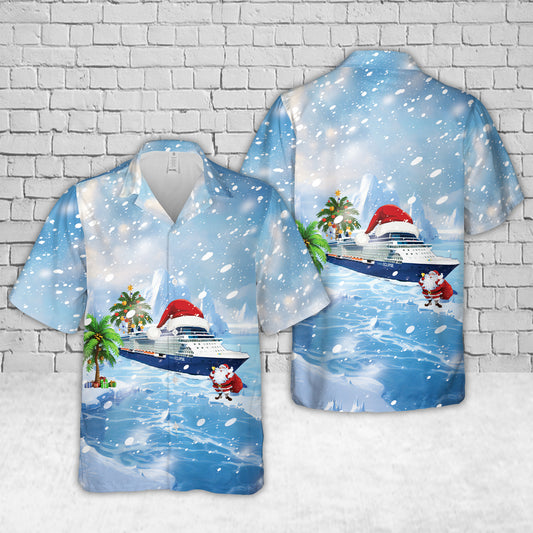 Celebrity Cruises Celebrity Eclipse Christmas Hawaiian Shirt