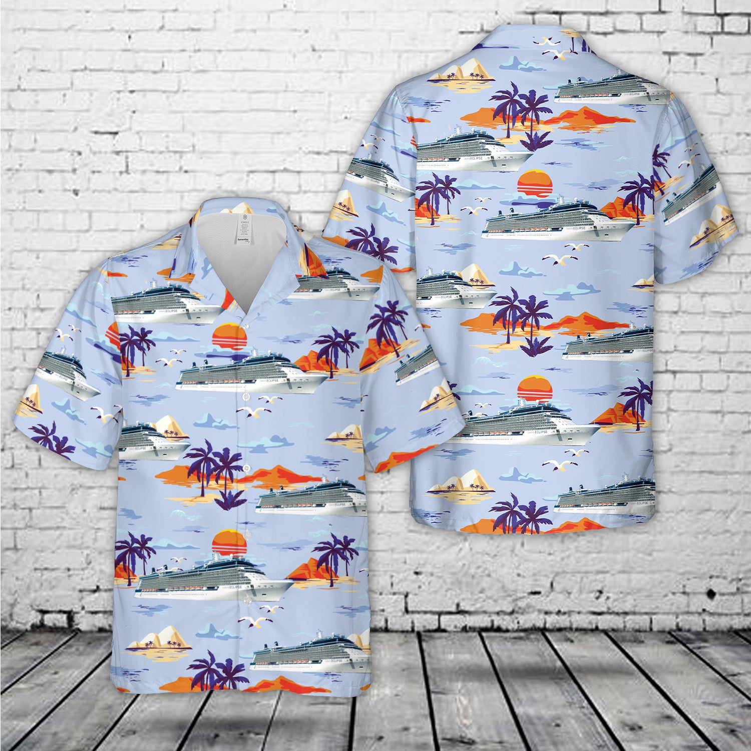 Celebrity Cruises Celebrity Eclipse Hawaiian Shirt