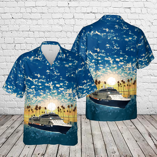 Celebrity Cruises Celebrity Eclipse Hawaiian Shirt