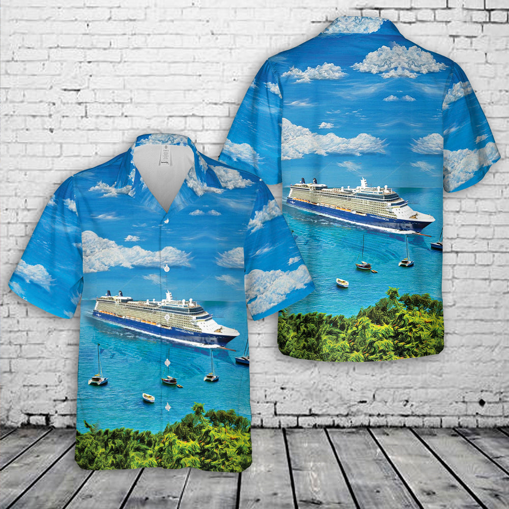 Celebrity Cruises Celebrity Equinox Hawaiian Shirt