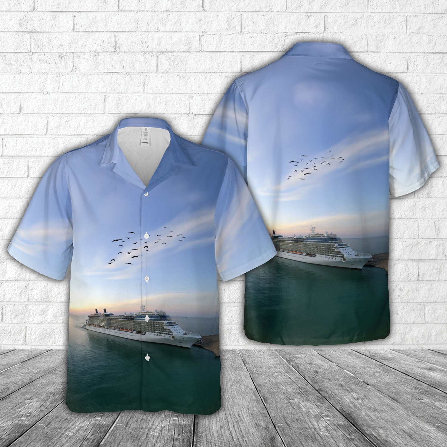 Celebrity Cruises Celebrity Solstice Hawaiian Shirt