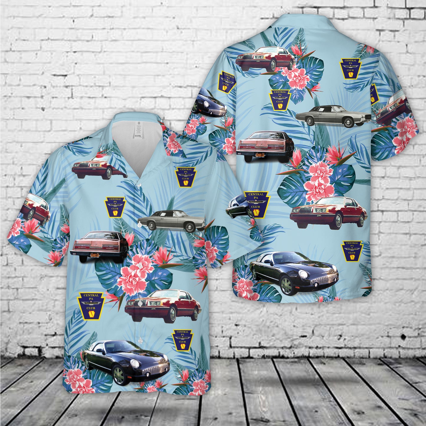 Central Pa Thunderbird Club Hawaiian Shirt