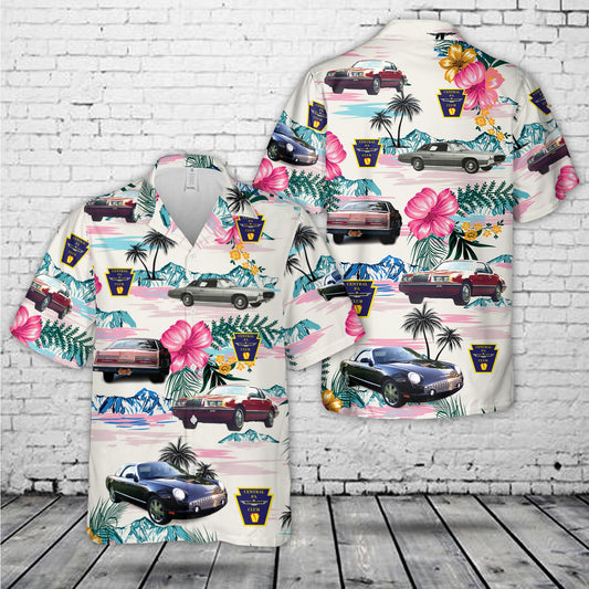 Central Pa Thunderbird Club Hawaiian Shirt
