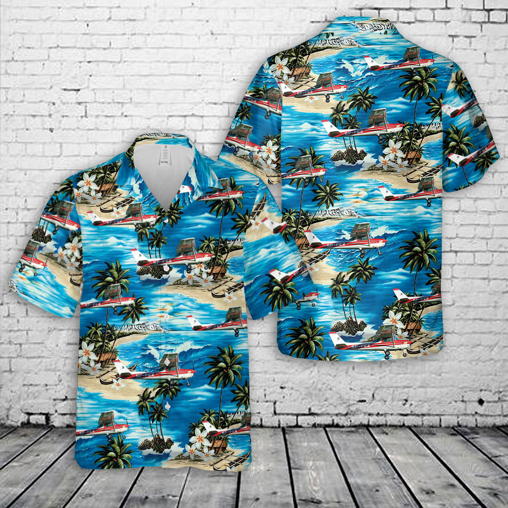 Cessna 150M Commuter Hawaiian Shirt