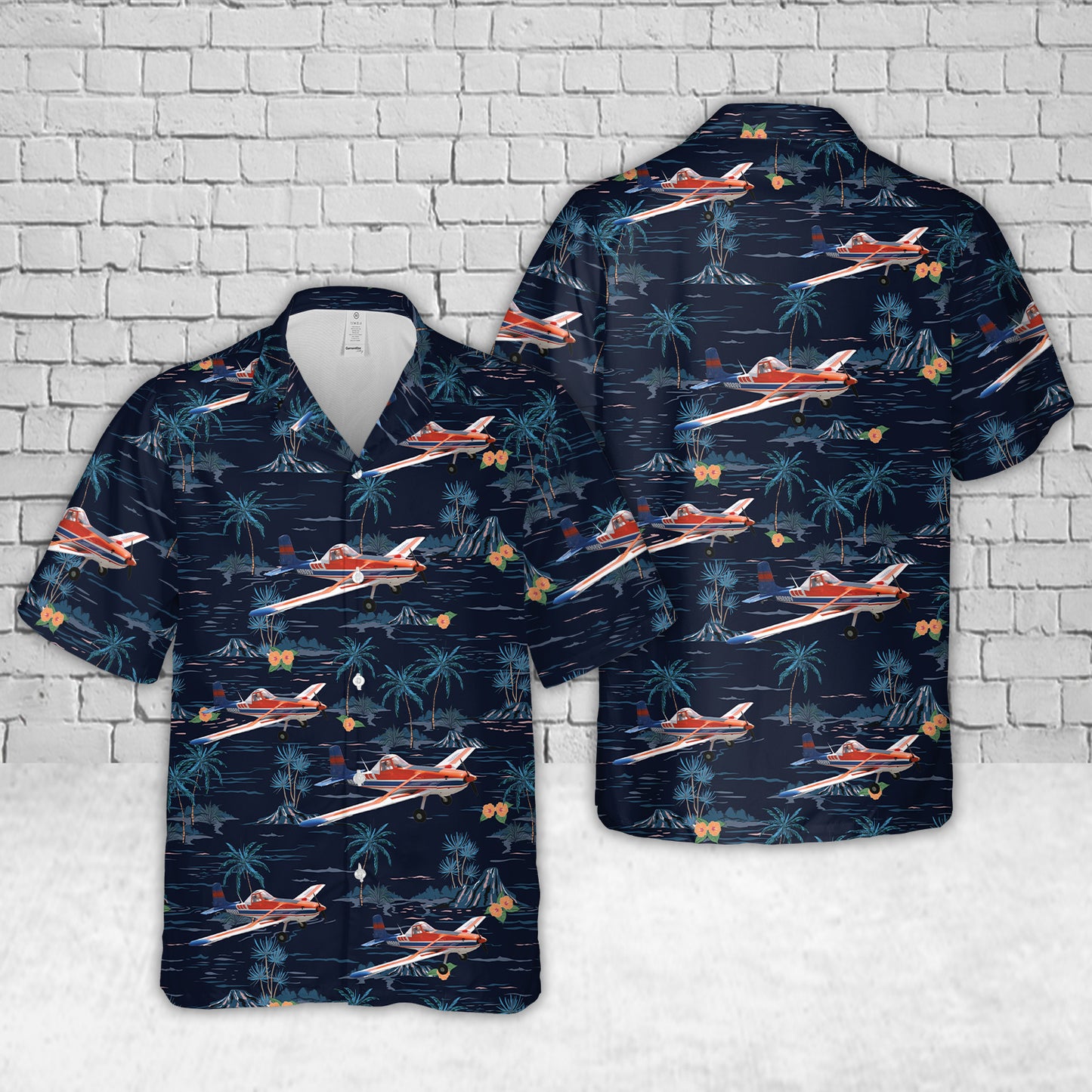 Cessna 188 Agwagon Hawaiian Shirt