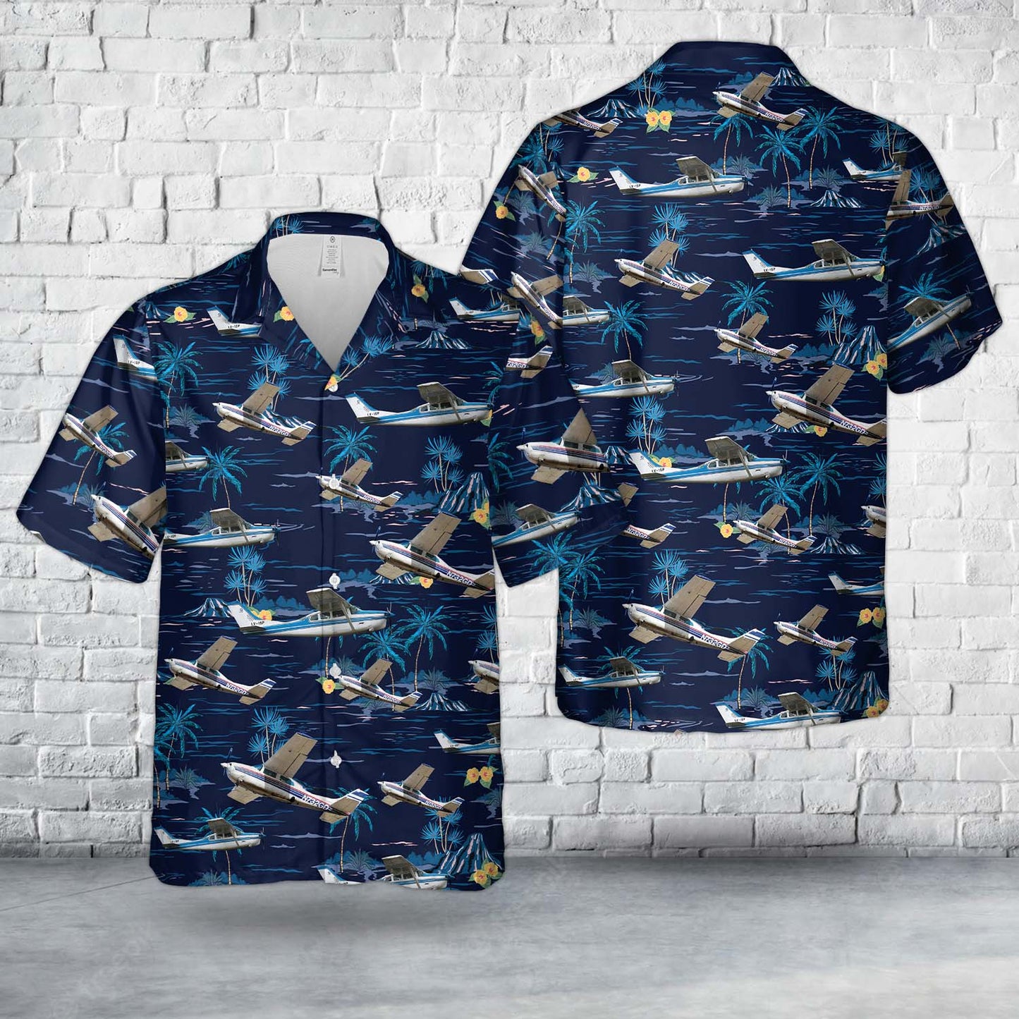 Cessna 210 Centurion Hawaiian Shirt