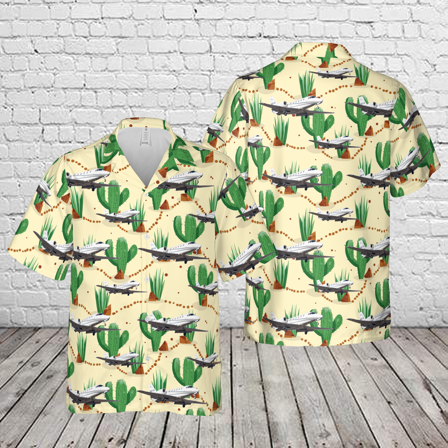 Cessna 560XL Citation Excel Hawaiian Shirt