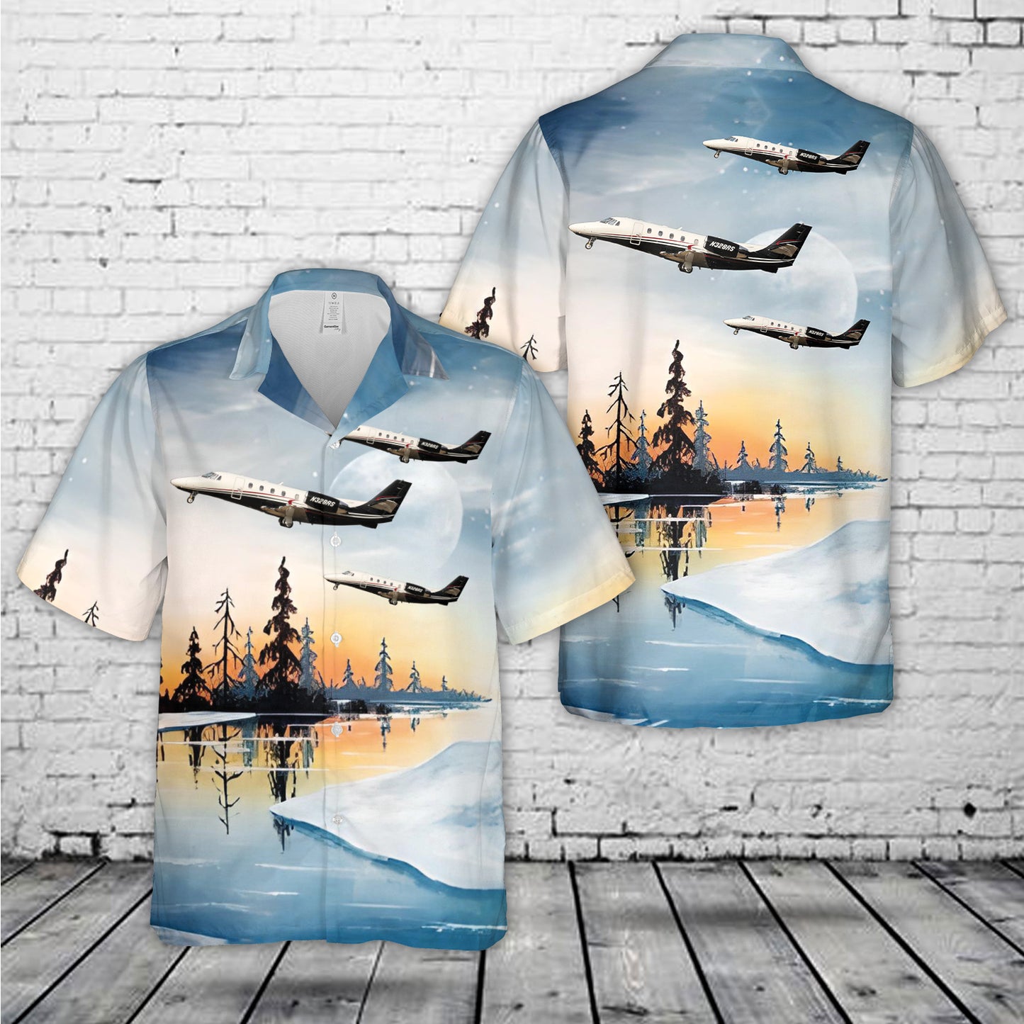 Cessna 560XL Citation XLS+ Hawaiian Shirt