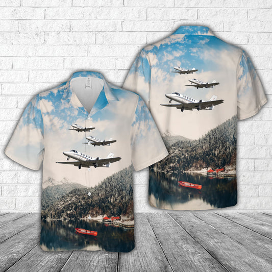 Cessna 560 Citation Encore Plus Hawaiian Shirt