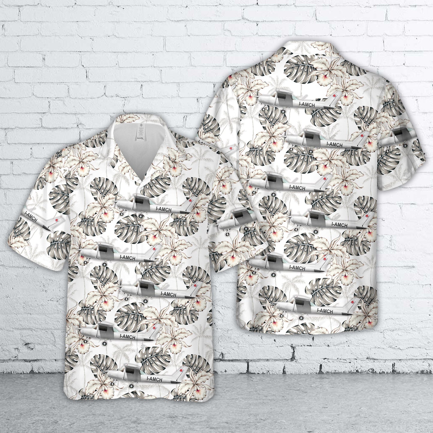 Cessna C152T I-AMCH Hawaiian Shirt