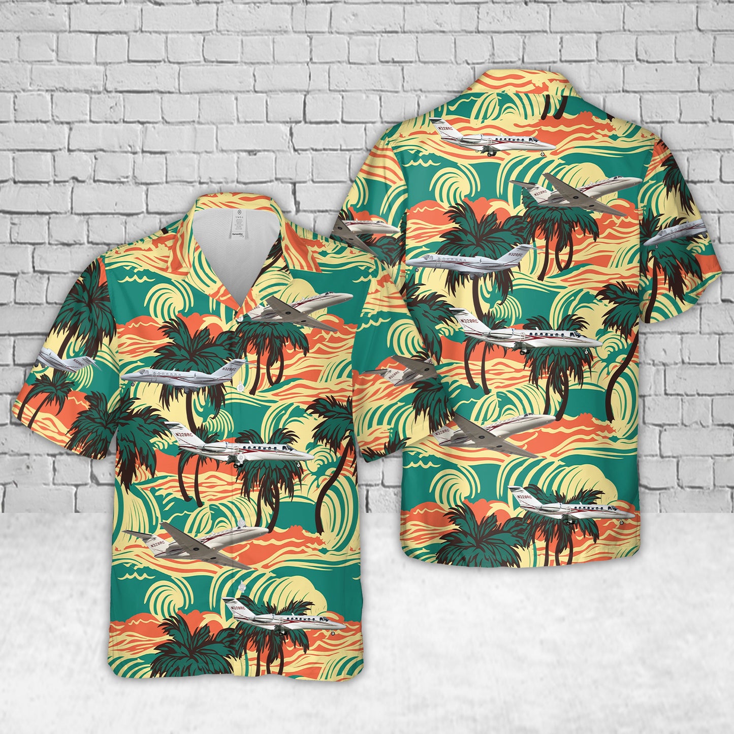 Cessna Citation XLS Hawaiian Shirt