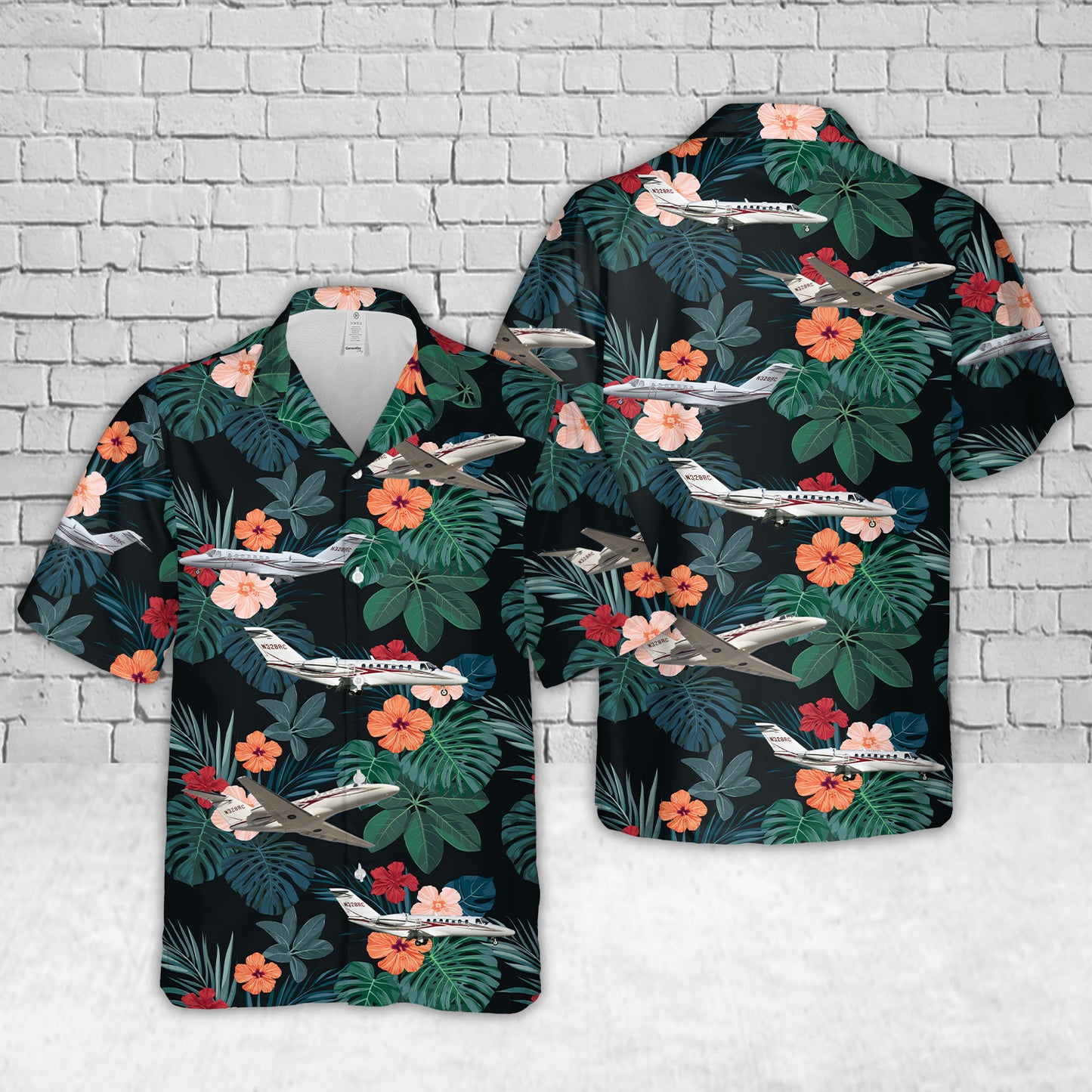 Cessna Citation XLS Hawaiian Shirt