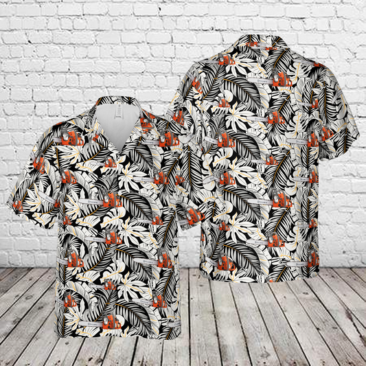 Chainsaw Husqvarna 120 Hawaiian Shirt