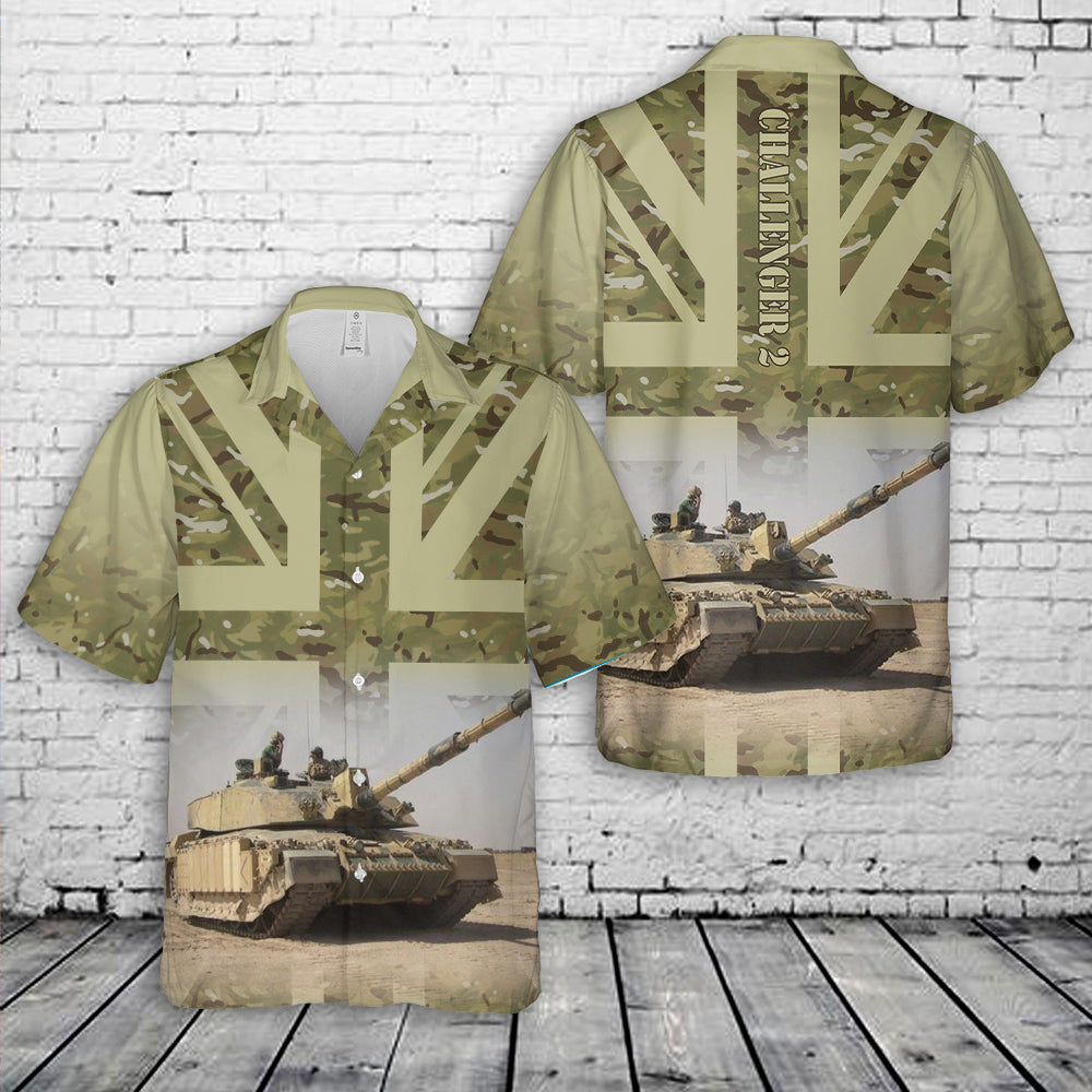 Challenger 2 - British Army MBT Hawaiian Shirt