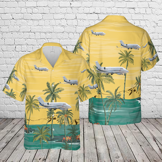 Challenger 604 Hawaiian Shirt