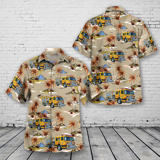 Chambersburg, Pennsylvania, Chambersburg Fire Department Engine 1-4 Hawaiian Shirt