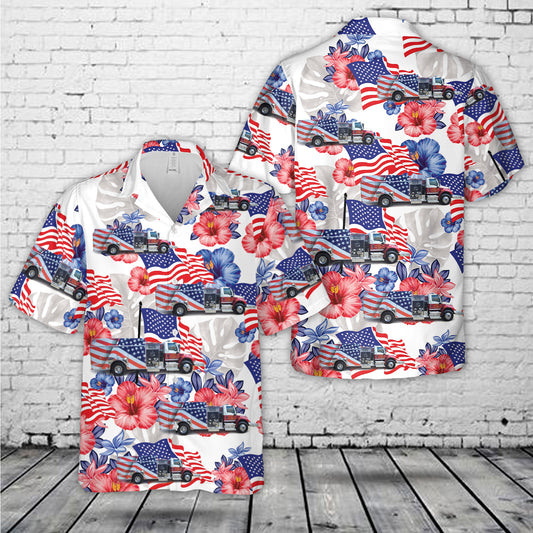 Cherokee County, North Carolina, Ranger Fire Rescue Hawaiian Shirt