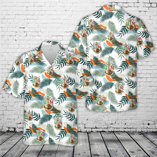 Chief Petty Officer Anchor Mexican Hawaiian Shirt