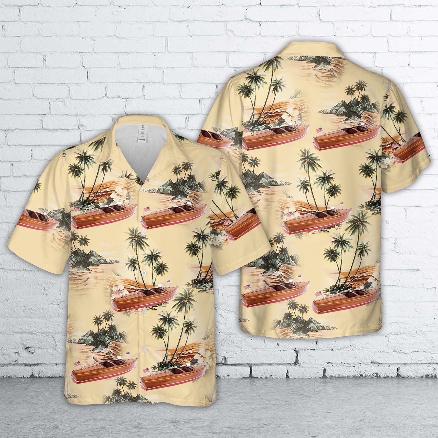 Chris Craft Barrel Back 1940 Hawaiian Shirt