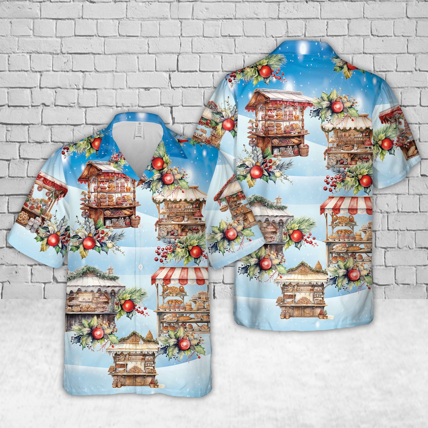 Christmas Bakery Shop Christmas Hawaiian Shirt