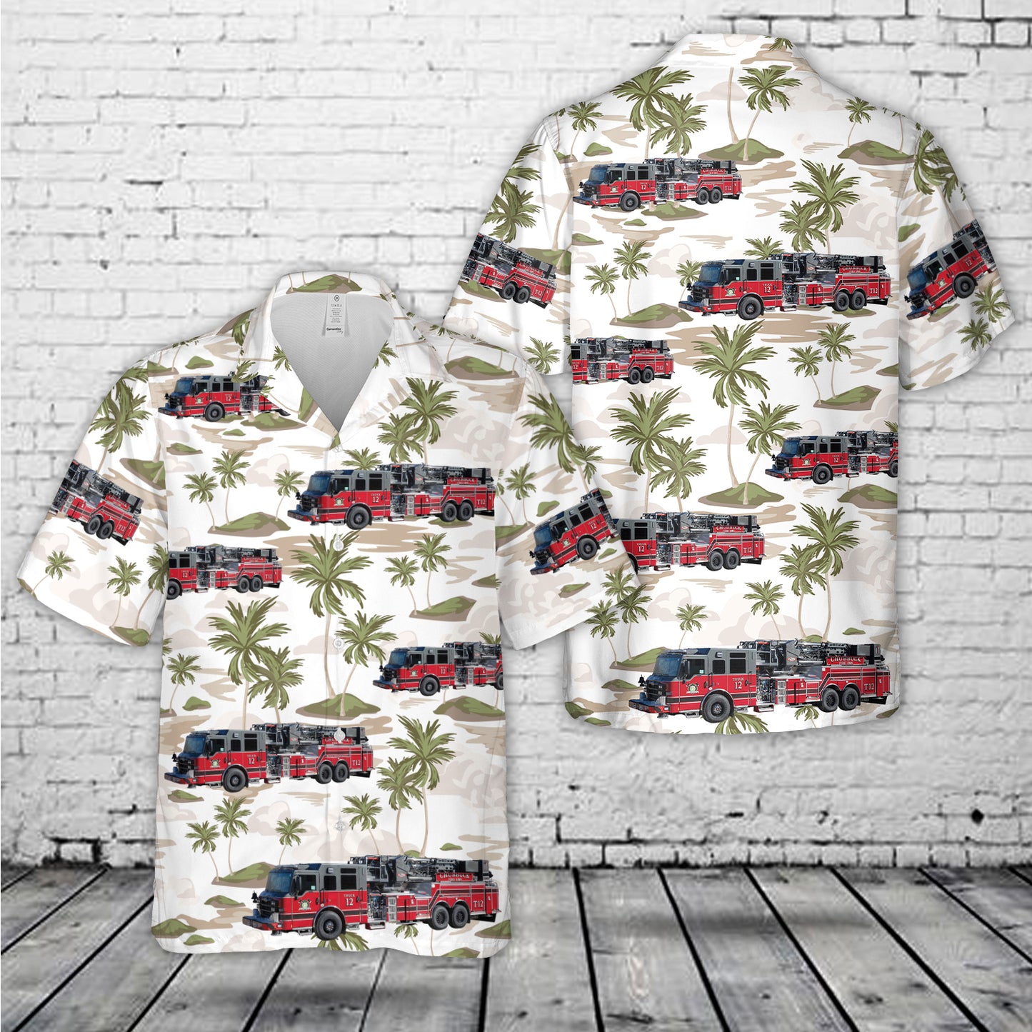 Chubbuck, Idaho, Chubbuck Fire Department Hawaiian Shirt
