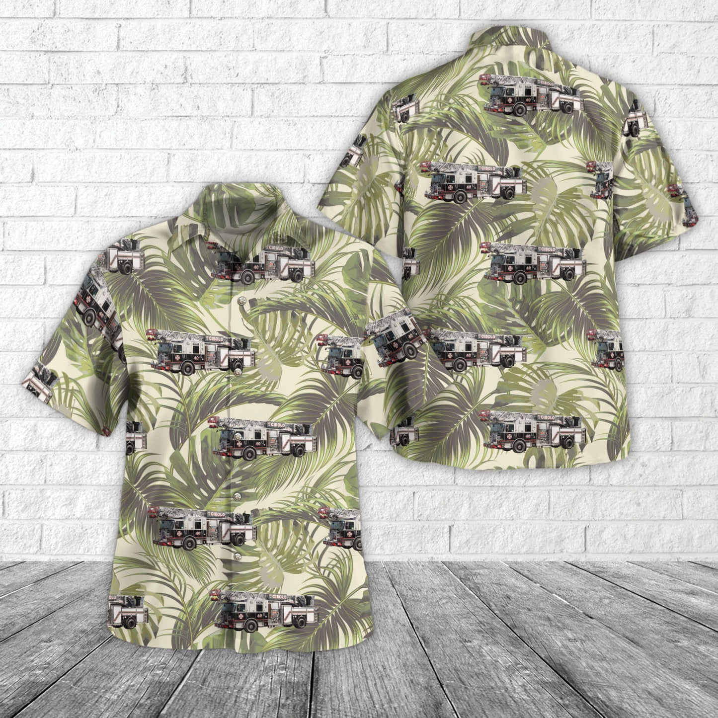 Cibolo, Texas, Cibolo Fire Department Hawaiian Shirt