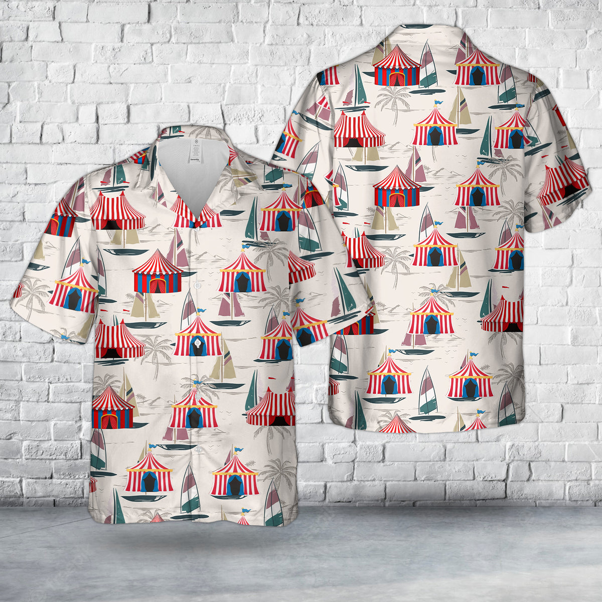 Circus Tent Hawaiian Shirt