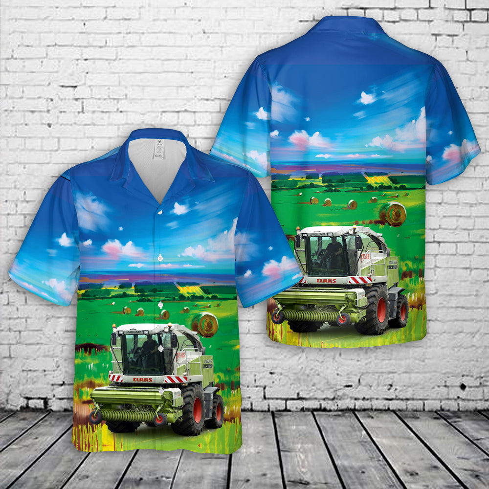 Claas Jaguar 870 forage harvester Hawaiian Shirt
