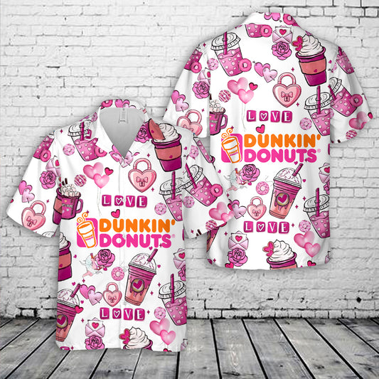 Coffee Is My Valentine Hawaiian Shirt