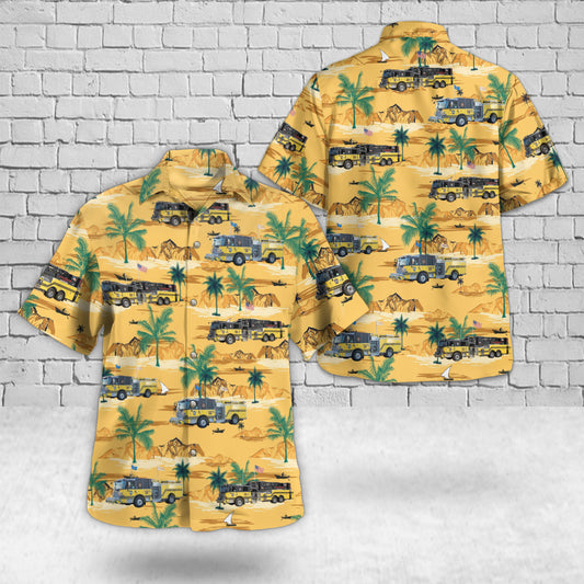 Colchester, Connecticut, Colchester Fire & EMS Hawaiian Shirt