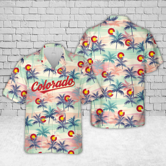Colorado "Centennial State" Hawaiian Shirt
