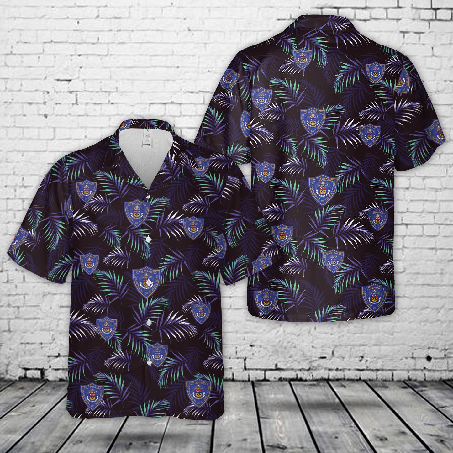 Colorado Department of Corrections Hawaiian Shirt