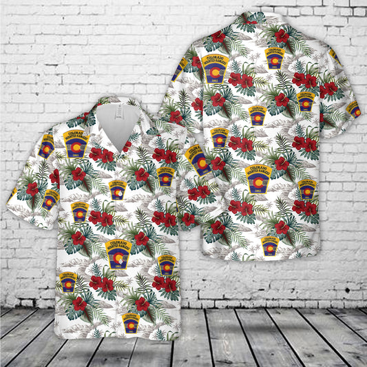 Colorado Mounted Rangers Hawaiian Shirt