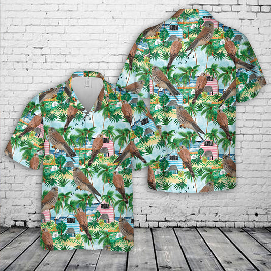 Common kestrel Hawaiian Shirt