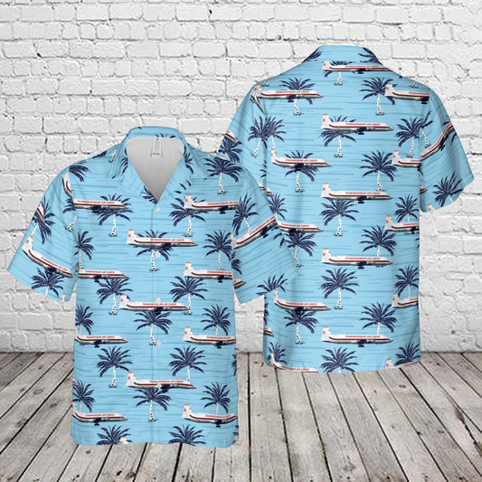 Conroy CL-44-0 Skymonster Transmeridian Air Cargo Hawaiian Shirt