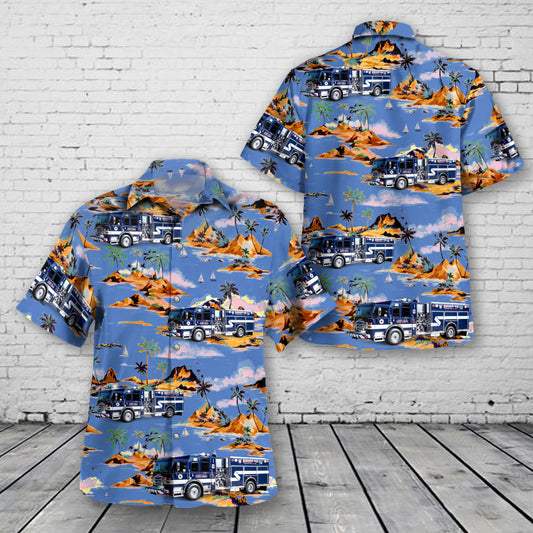 Conshohocken, Pennsylvania, Plymouth Fire Company Hawaiian Shirt