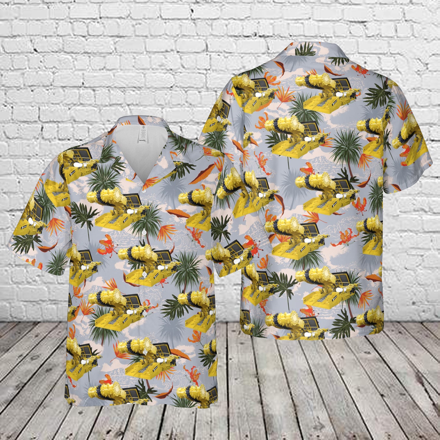 Continuous miners Eickhoff CM2H-30P Hawaiian Shirt