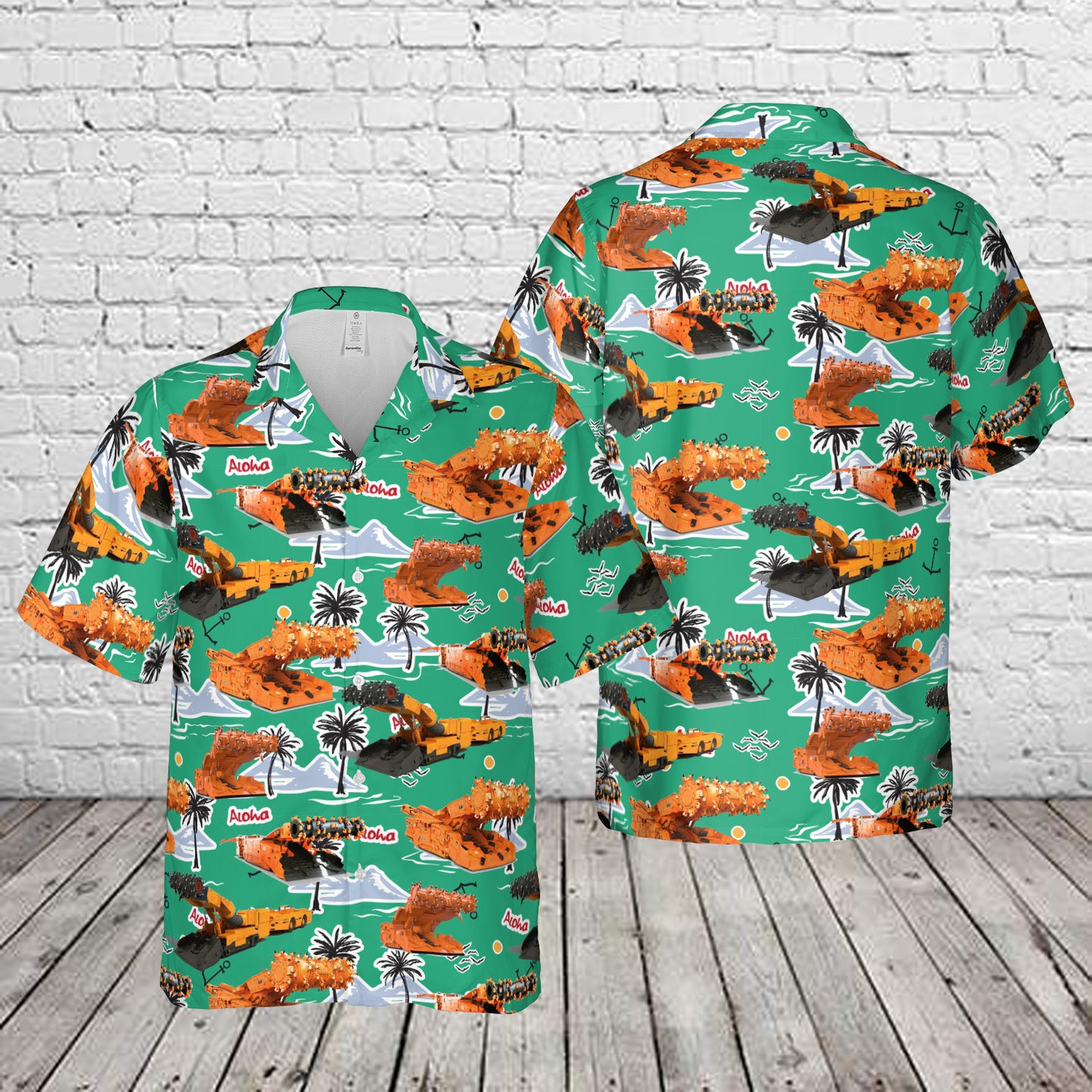 Continuous miners Hawaiian Shirt