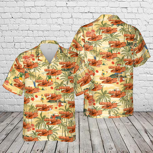 Continuous miners Komatsu Joy 14CM27 Hawaiian Shirt