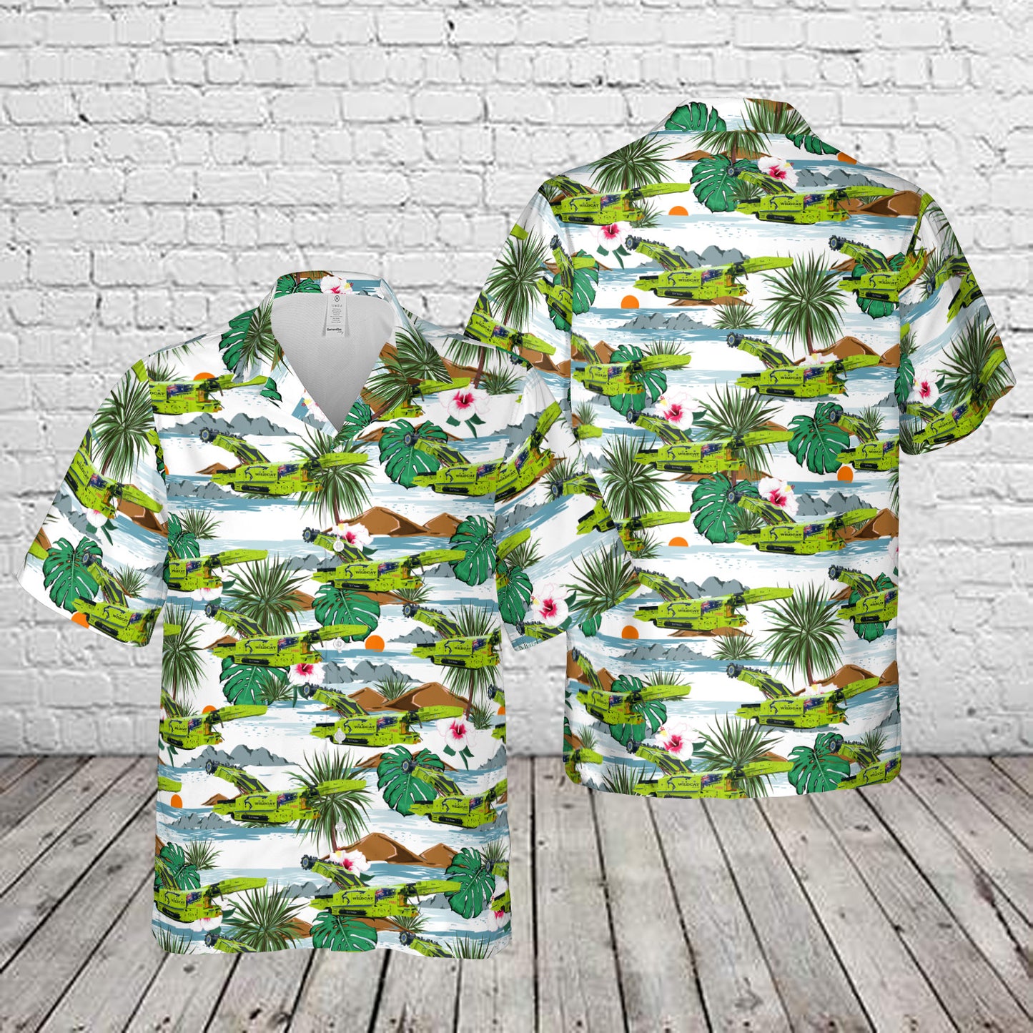 Continuous miners Wildcat JAE42 Hawaiian Shirt