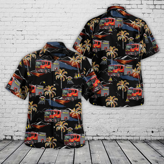 Cork, Ireland, Cork County Fire Service 2001 Scania Hawaiian Shirt
