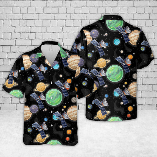 Cosmic Background Explorer (COBE) Hawaiian Shirt