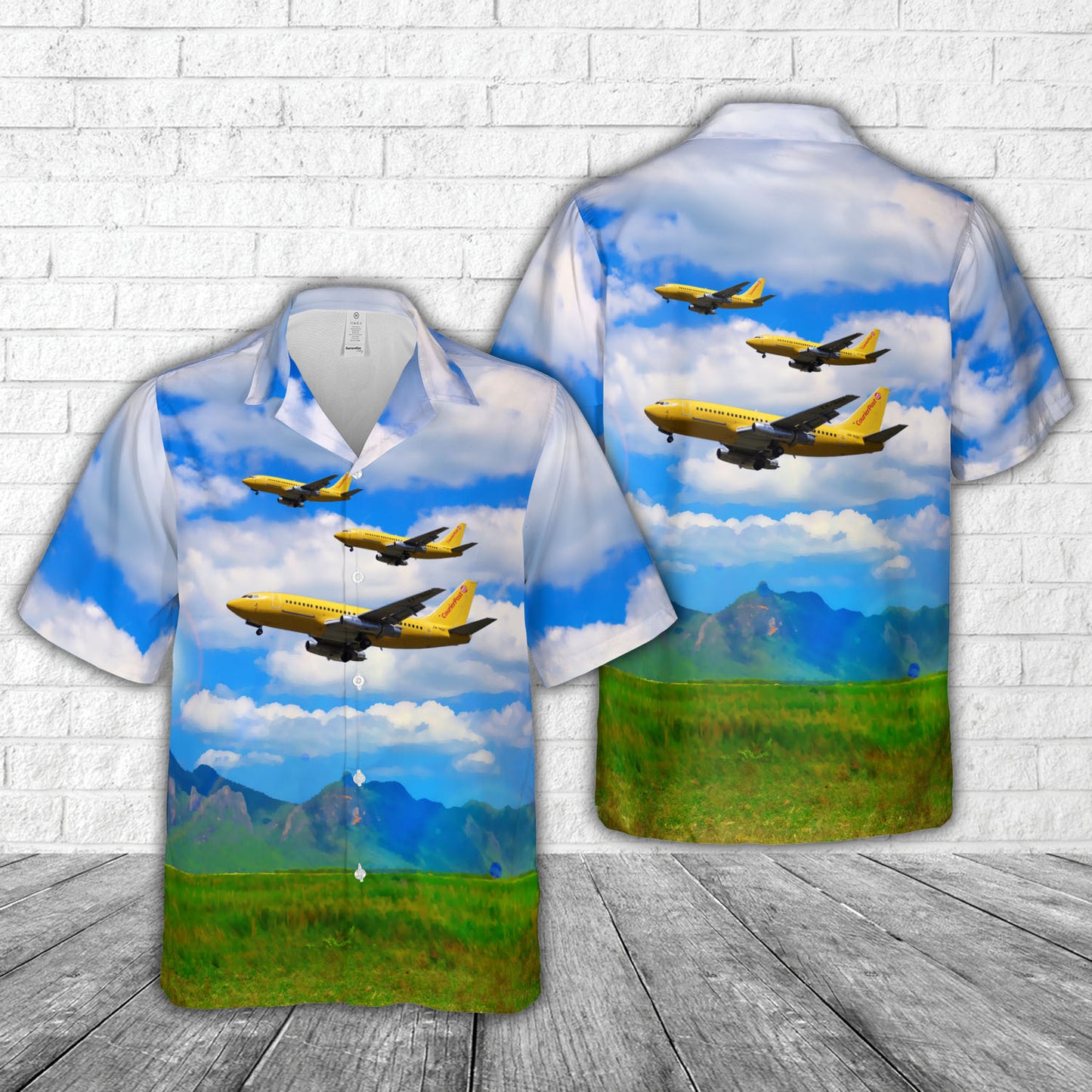 CourierPost Boeing 737-219C(A) Hawaiian Shirt