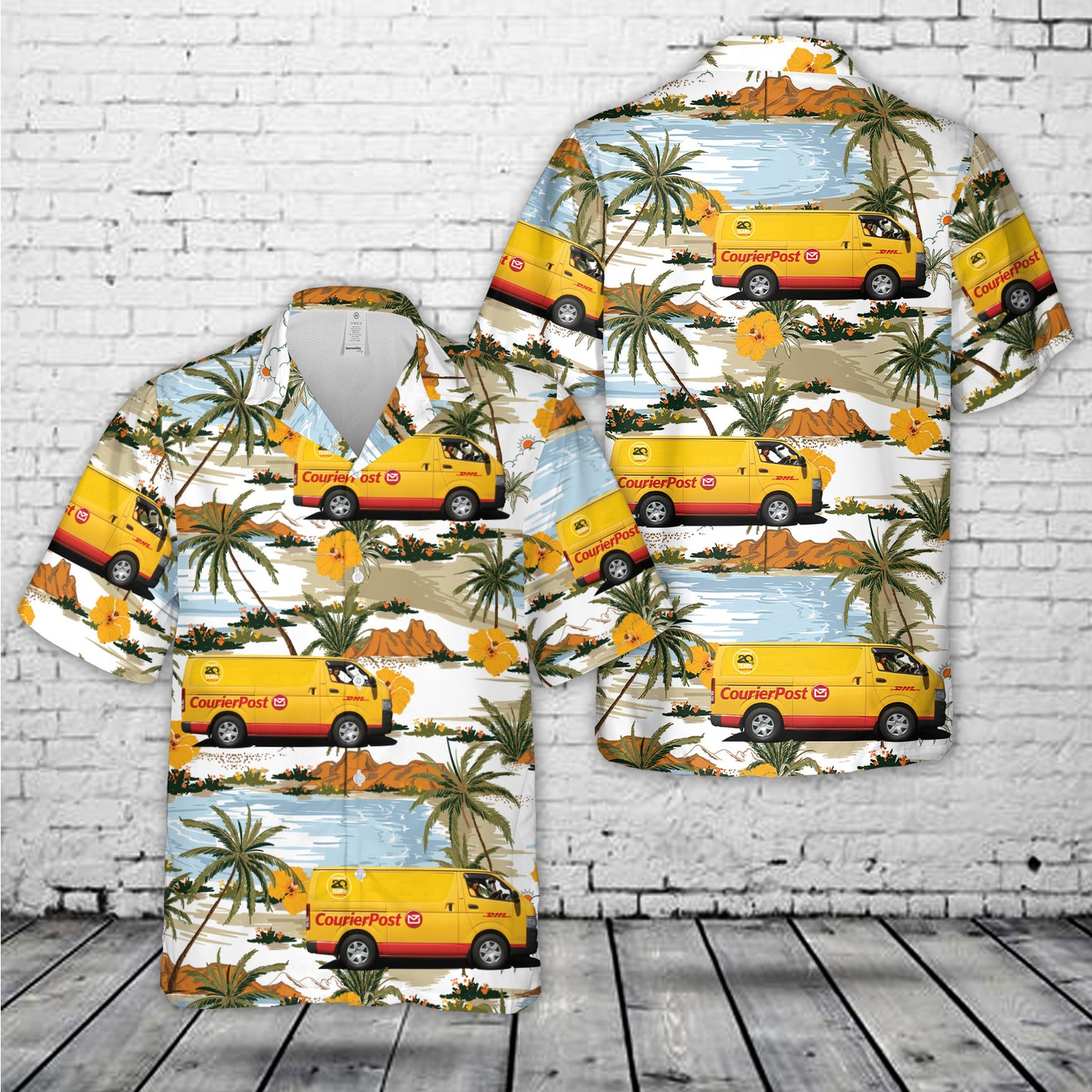 CourierPost Car Hawaiian Shirt