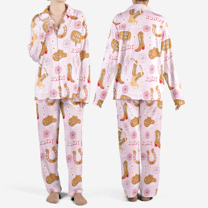 Cowgirl AOP Pajamas Set